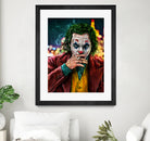 Smoking Joker Pt.1 by Arcadia Wiryawan on GIANT ART - red digital painting