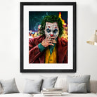 Smoking Joker Pt.1 by Arcadia Wiryawan on GIANT ART - red digital painting