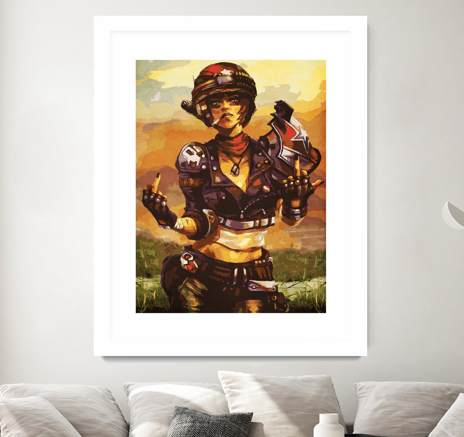 borderlands moze by Durro Art on GIANT ART - brown character design