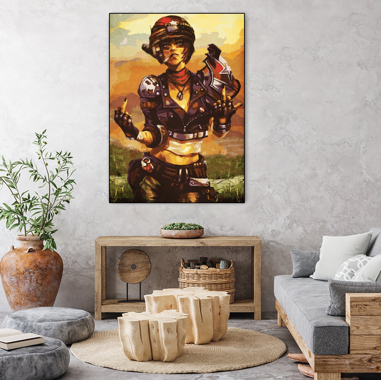 borderlands moze by Durro Art on GIANT ART - brown character design