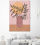 olive branch by Laura Graves on GIANT ART - pink digital painting