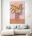 olive branch by Laura Graves on GIANT ART - pink digital painting