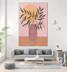 olive branch by Laura Graves on GIANT ART - pink digital painting