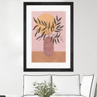 olive branch by Laura Graves on GIANT ART - pink digital painting