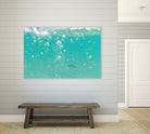 Underwater Caribbean Bubbles Dream 2 by ©AnitasBellasArt on GIANT ART - blue coastal sea,ocean,turquoise,water