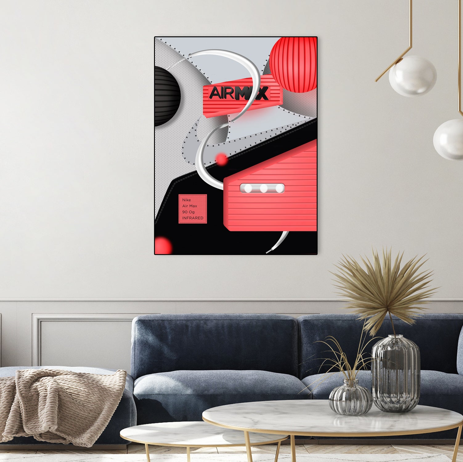 AM-90-OG by Juliano Vieira on GIANT ART - red vector illustration