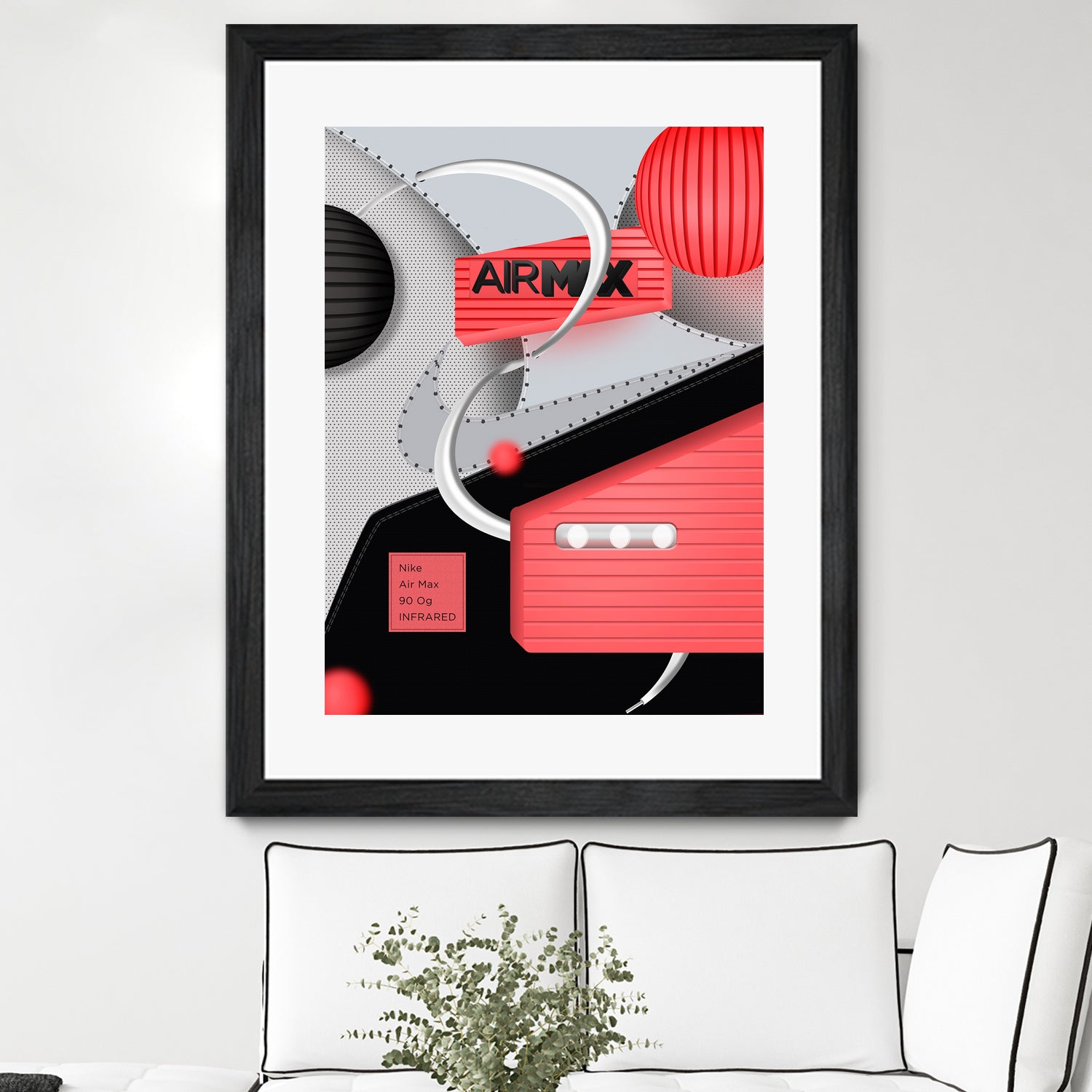 AM-90-OG by Juliano Vieira on GIANT ART - red vector illustration