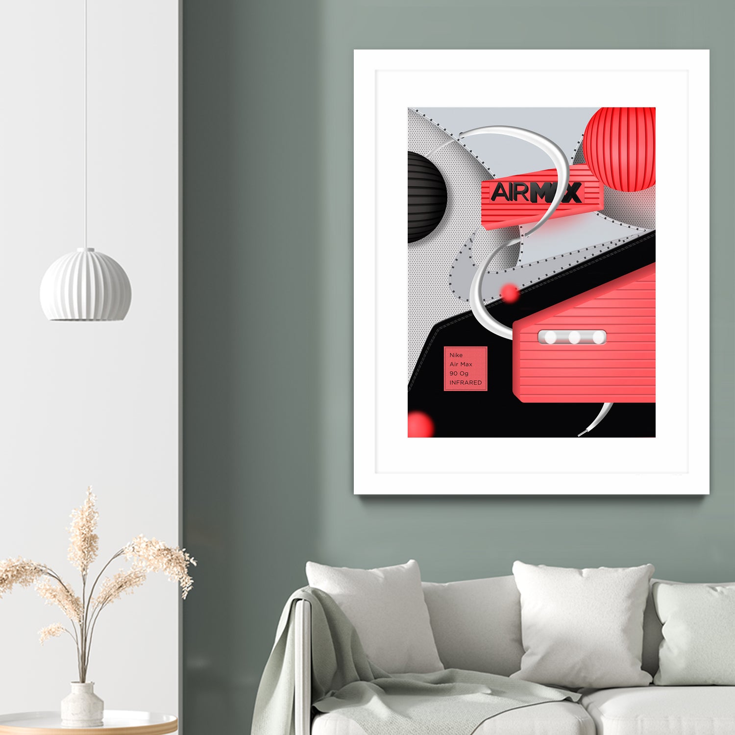 AM-90-OG by Juliano Vieira on GIANT ART - red vector illustration