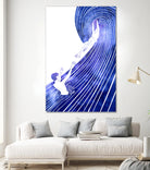 Sao by Stevyn Llewellyn on GIANT ART - blue digital painting