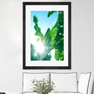 Banana Leaves Delight #1 #tropical #decor #art by Anita & Bella Jantz on GIANT ART - green photo illustration