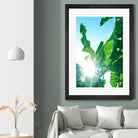 Banana Leaves Delight #1 #tropical #decor #art by Anita & Bella Jantz on GIANT ART - green photo illustration