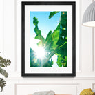 Banana Leaves Delight #1 #tropical #decor #art by Anita & Bella Jantz on GIANT ART - green photo illustration