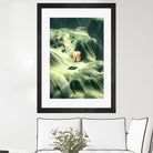 Shapes in Nature 6 by . Chaotic Atmospheres on GIANT ART - green digital painting