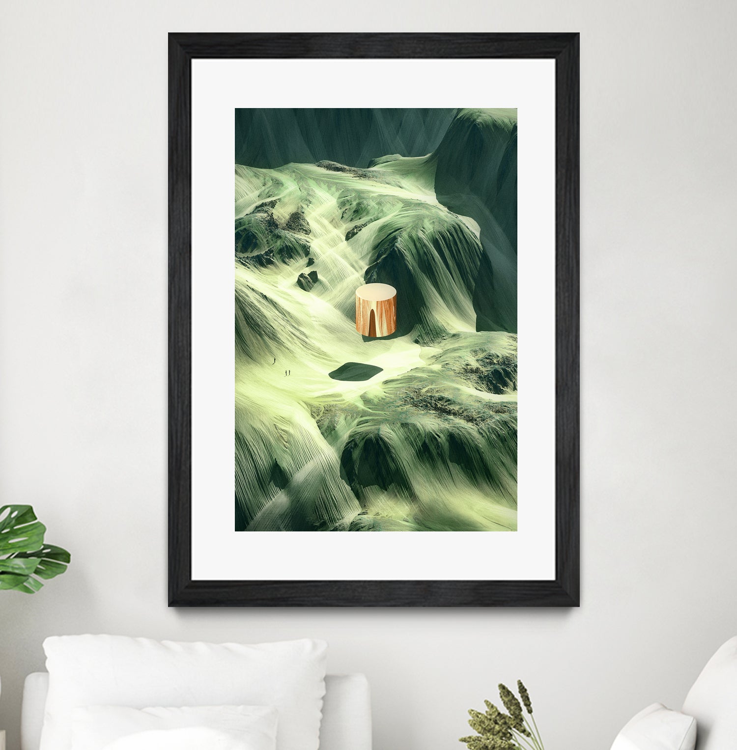 Shapes in Nature 6 by . Chaotic Atmospheres on GIANT ART - green digital painting