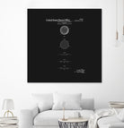 Golf Ball Patent - Black by Finlay McNevin on GIANT ART - black typography