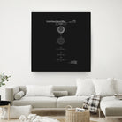 Golf Ball Patent - Black by Finlay McNevin on GIANT ART - black typography