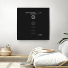 Golf Ball Patent - Black by Finlay McNevin on GIANT ART - black typography