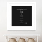 Golf Ball Patent - Black by Finlay McNevin on GIANT ART - black typography