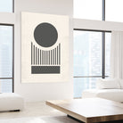 Mid Century Modern Geometry 02 by Studio North on GIANT ART - black digital drawing