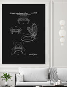 Toilet Seat and Cover Patent - Black by Finlay McNevin on GIANT ART - black typography