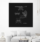 Toilet Seat and Cover Patent - Black by Finlay McNevin on GIANT ART - black typography