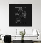 Toilet Seat and Cover Patent - Black by Finlay McNevin on GIANT ART - black typography