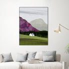 scottish landscape by Katherine Blower on GIANT ART - gray digital painting