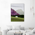 scottish landscape by Katherine Blower on GIANT ART - gray digital painting