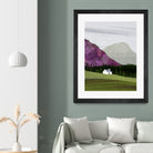 scottish landscape by Katherine Blower on GIANT ART - gray digital painting