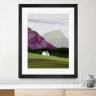 scottish landscape by Katherine Blower on GIANT ART - gray digital painting