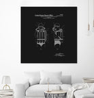 Jacques Cousteau Diving Unit Patent - Black by Finlay McNevin on GIANT ART - black typography