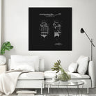 Jacques Cousteau Diving Unit Patent - Black by Finlay McNevin on GIANT ART - black typography