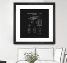 Trumpet Patent - Black by Finlay McNevin on GIANT ART - black typography