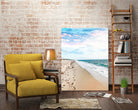 A Walk On The Beach by Uma Gokhale on GIANT ART - blue photo illustration