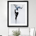 Fashion watercolor portrait by enmo enmo lin on GIANT ART - white photo illustration