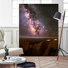 Peggy's Cove Milky Way by Lorenzo Bustillo on GIANT ART - gray photo illustration