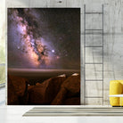 Peggy's Cove Milky Way by Lorenzo Bustillo on GIANT ART - gray photo illustration