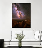 Peggy's Cove Milky Way by Lorenzo Bustillo on GIANT ART - gray photo illustration