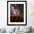 Peggy's Cove Milky Way by Lorenzo Bustillo on GIANT ART - gray photo illustration