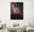 Peggy's Cove Milky Way by Lorenzo Bustillo on GIANT ART - gray photo illustration