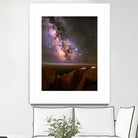 Peggy's Cove Milky Way by Lorenzo Bustillo on GIANT ART - gray photo illustration