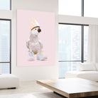 SNEAKER COCKATOO by Jonas Loose on GIANT ART - pink photo manipulation