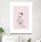 SNEAKER COCKATOO by Jonas Loose on GIANT ART - pink photo manipulation