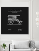 Ambulance Patent - Black by Finlay McNevin on GIANT ART - black typography