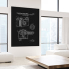 Camera Patent - Black by Finlay McNevin on GIANT ART - black typography