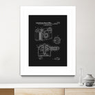 Camera Patent - Black by Finlay McNevin on GIANT ART - black typography