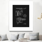 Camera Patent - Black by Finlay McNevin on GIANT ART - black typography