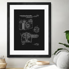 Camera Patent - Black by Finlay McNevin on GIANT ART - black typography