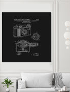 Camera Patent - Black by Finlay McNevin on GIANT ART - black typography