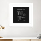 Camera Patent - Black by Finlay McNevin on GIANT ART - black typography